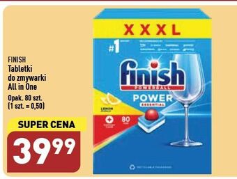 ALDI Tabletki do zmywarek lemon finish power essential oferta