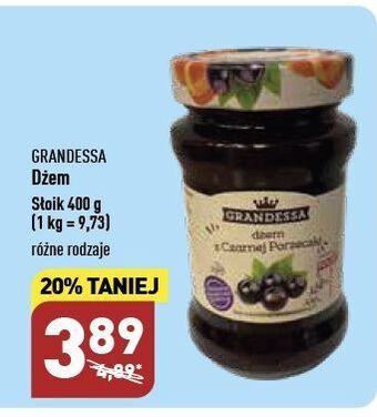ALDI Dżem z czarnej porzeczki grandessa oferta