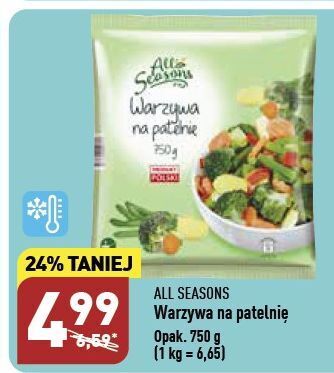 ALDI Warzywa na patelnie all seasons oferta