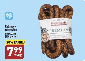 ALDI Kabanosy wieprzowo-cielęce majerczyk oferta