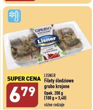 ALDI Filety śledziowe grubo krojone z chili i pietruszką lisner oferta