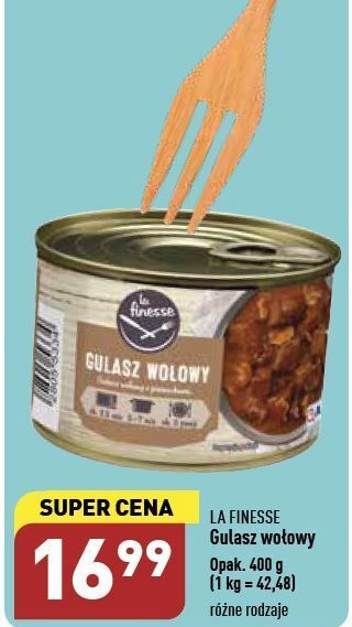 ALDI Gulasz wołowy la finesse oferta