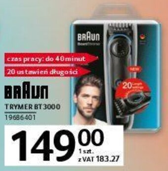 Selgros Braun Trymer BT3000 oferta