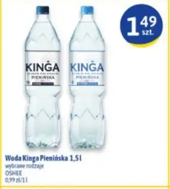 Euro Sklep Oshee Woda Kinga Pienińska 1,5 L wybrane rodzaje oferta