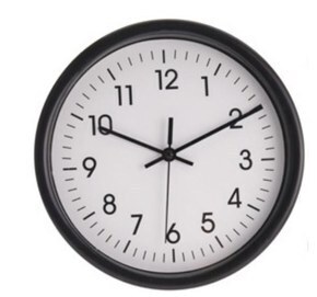 Black Red White Zegar ścienny oferta