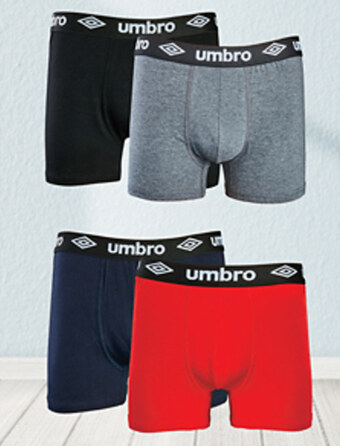 Biedronka Bokserki męskie umbro oferta
