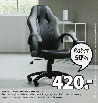 JYSK Fotel gamingowy oferta