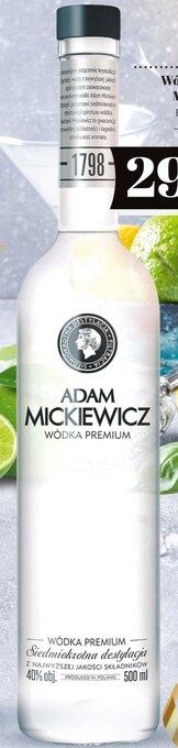 Polomarket Wódka adam mickiewicz oferta