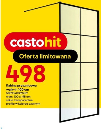 Castorama Kabina prysznicowa oferta