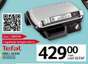 Selgros Tefal grill GC461 oferta