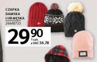 Selgros Czapka damska lub męska oferta