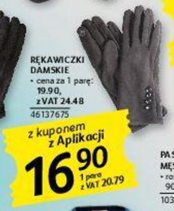 Selgros Rękawiczki damskie oferta