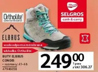 Selgros Elbrus buty condis oferta