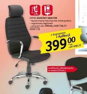 Fotel biurowy mentor