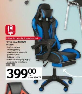 Selgros Fotel gamingowy wiking oferta