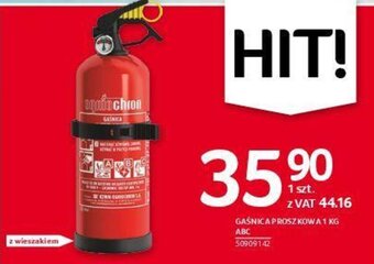 Selgros Gaśnica proszkowa 1kg abc oferta