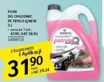 Selgros Orlen oil płyn do chłodnic petrygoq new 5l oferta