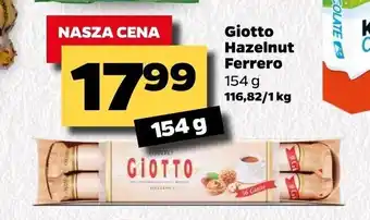 Netto Giotto Hazelnut Ferrero 154g oferta