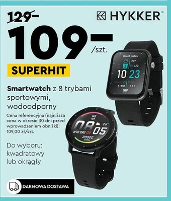 Smartwatch okrągły hykker