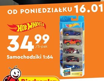 Biedronka Samochodziki hot wheels oferta
