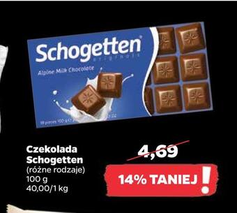 Netto Czekolada schogetten oferta