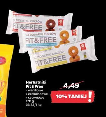 Netto Herbatniki fit& free oferta