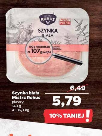 Netto Szynka biała mistrz rohus oferta