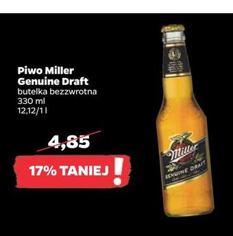 Netto Piwo miller genuine draft oferta