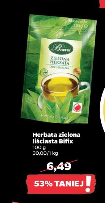 Netto Herbata zielona liściasta bifix oferta