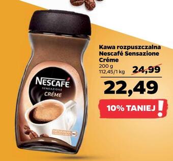 Netto Kawa rozpuszczalna nescafé sensazione créme oferta
