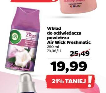Netto Wkład do odświeżacza powietrza air wick freshmatic oferta