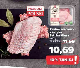 Netto Zestaw rosołowy z indyka sztuka mięsa oferta