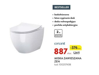 Miska wc cersanit