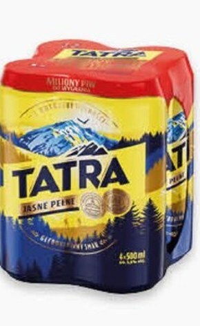 Groszek Tatra piwo jasne pełne 4 x 500 ml oferta