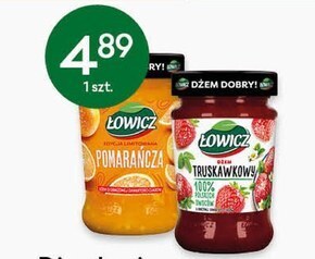Groszek Łowicz dżem malinowy o obniżonej zawartości cukrów 280 g oferta