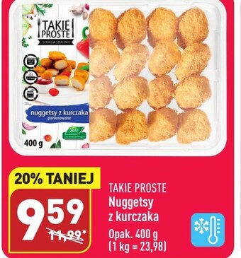 ALDI Nuggetsy takie proste oferta