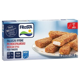 Społem Frosta paluszki rybne po meksykańsku 250 g (10 sztuk) oferta