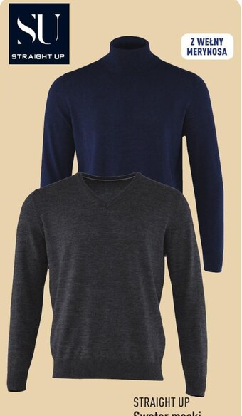 ALDI Sweter męski straight up oferta