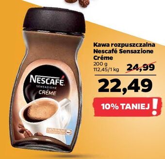 Netto Kawa nescafe sensazione creme oferta