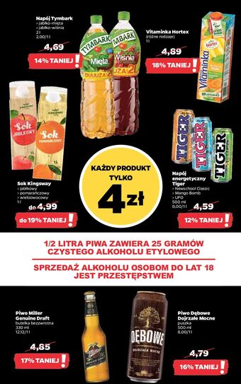 Netto Piwo miller genuine draft oferta
