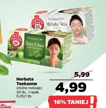 Netto Herbata zen chai teekanne world special teas oferta