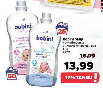 Netto Koncentrat do płukania ubranek niemowlęcych i dziecięcych bobini baby oferta