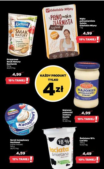 Netto Mąka pełnoziarnista żytnia gdańskie młyny i spichlerze oferta