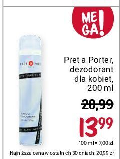 Rossmann Dezodorant pret-a-porter classic oferta