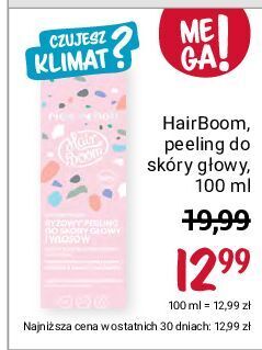 Rossmann Peeling do włosów i skóry głowy hair boom oferta