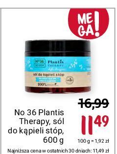 Rossmann Sól do kąpieli stóp olejki eteryczne no. 36 plantis therapy oferta