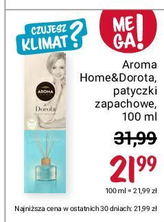 Rossmann Patyczki zapachowe świeże powietrze aroma home & dorota oferta