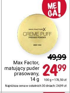 Rossmann Puder max factor creme puff oferta
