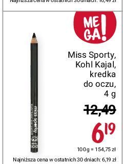 Rossmann Kredka do oczu 001 miss sporty kohl kajal oferta