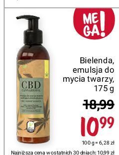 Rossmann Emulsja do mycia twarzy nawilżająco-detoksykująca bielenda cbd cannabidiol oferta
